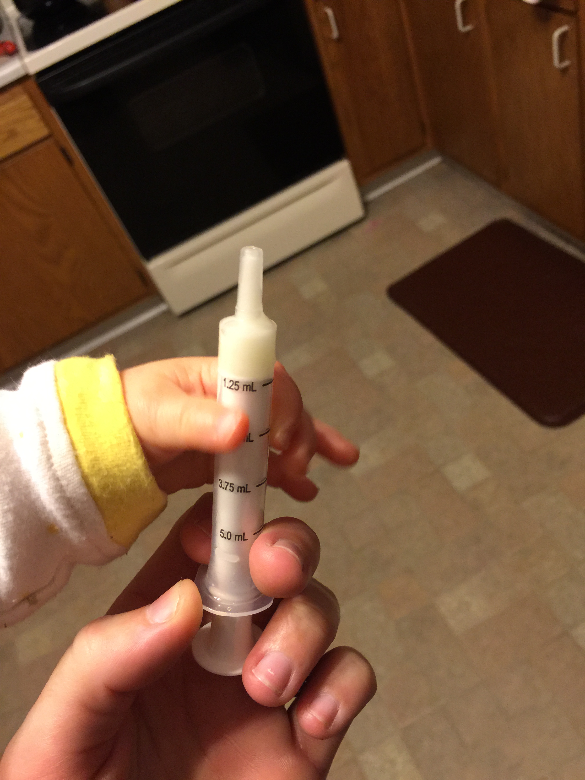 breast milk syringe